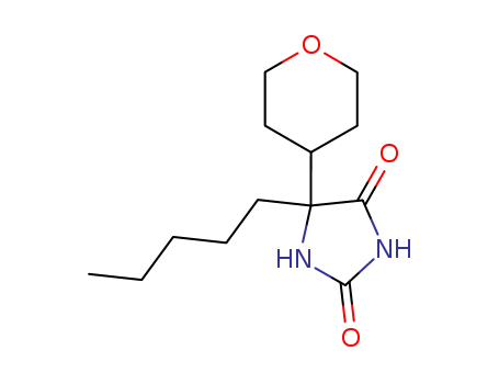 2,4-Imidazolidinedione,5-pentyl-5-(tetrahydro-2H-pyran-4-yl)- cas  7403-98-7