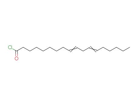 Molecular Structure of 7372-07-8 (LINOLELAIDOYL CHLORIDE)