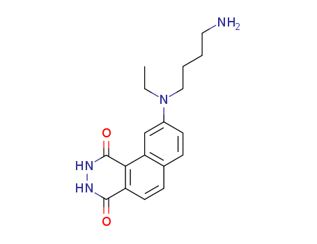 Benzo[f]phthalazine-1,4-dione,9-[(4-aminobutyl)ethylamino]-2,3-dihydro-
