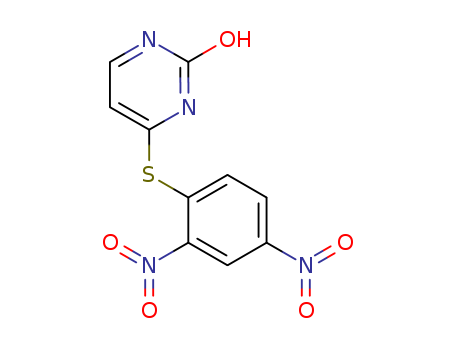 73768-70-4,6-[(2,4-dinitrophenyl)sulfanyl]pyrimidin-2(1H)-one,