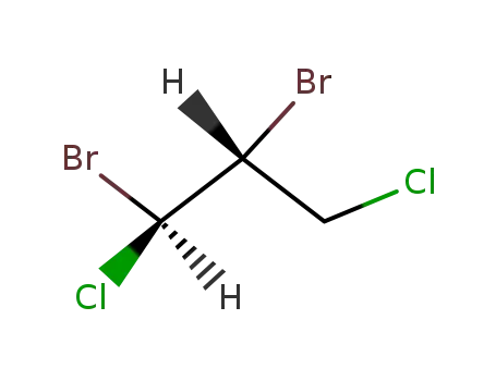 Molecular Structure of 67832-45-5 (threo-1,2-Dibrom-1,3-dichlorpropan)
