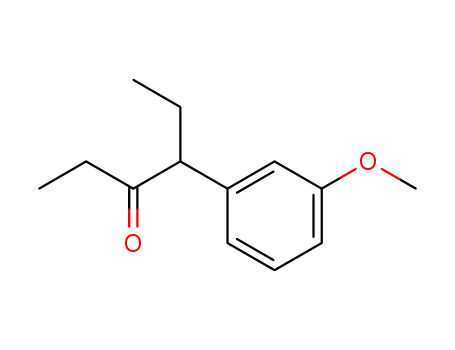 Molecular Structure of 7355-84-2 (3-(m-Methoxyphenyl)-4-hexanone)