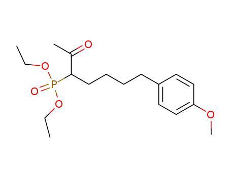 73514-96-2,diethyl [1-acetyl-5-(4-methoxyphenyl)pentyl]phosphonate,