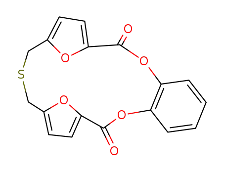 Molecular Structure of 71349-39-8 (3,6:10,13-diepoxy-1,15,8-benzodioxathiacycloheptadecine-2,14(7H,9H)-dione)