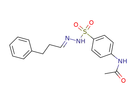 N-{4-[(2E)-2-(3-Phenylpropylidene)hydrazinesulfonyl]phenyl}acetamide
