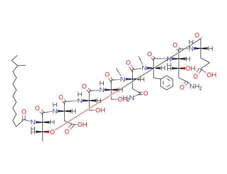 Molecular Structure of 73666-47-4 (lipopeptin A)