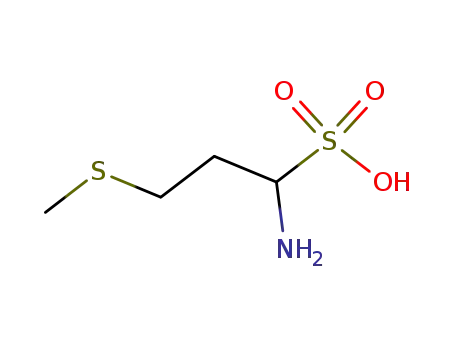 1-amino-3-(methylsulfanyl)propane-1-sulfonic acid