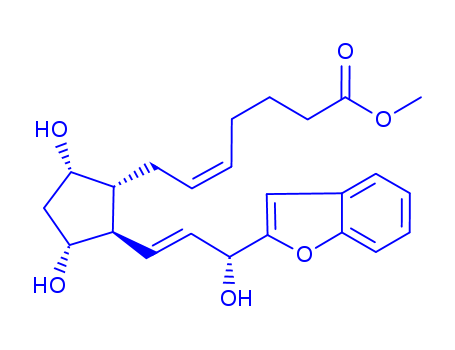 73285-87-7,(Z)-7-[(1R)-2β-[(E,S)-3-(2-Benzofuranyl)-3-hydroxy-1-propenyl]-3α,5α-dihydroxycyclopentan-1α-yl]-5-heptenoic acid methyl ester,
