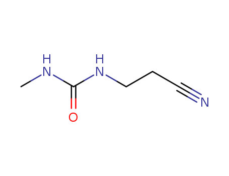 Urea,N-(2-cyanoethyl)-N'-methyl- cas  7150-75-6