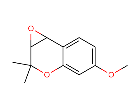 2H-Oxireno(c)(1)benzopyran, 1a,7b-dihydro-5-methoxy-2,2-dimethyl-