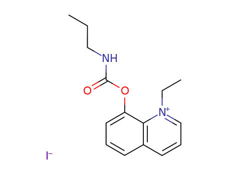 71349-90-1,Quinolinium, 1-ethyl-8-hydroxy-, iodide, propylcarbamate,Quinolinium,1-ethyl-8-[[(propylamino)carbonyl]oxy]-, iodide (9CI)