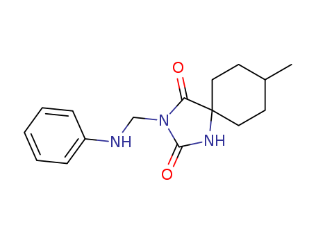 1,3-Diazaspiro[4.5]decane-2,4-dione,8-methyl-3-[(phenylamino)methyl]-