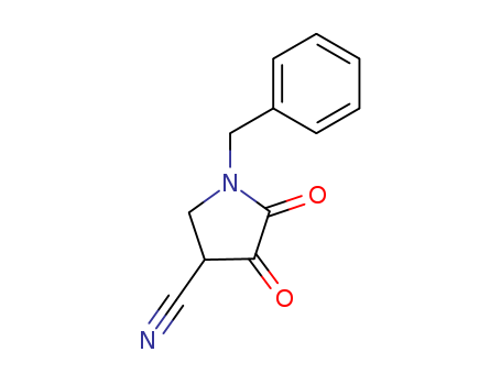 3-Pyrrolidinecarbonitrile,4,5-dioxo-1-(phenylmethyl)-