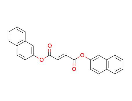 73839-82-4,Fumaric acid di(2-naphtyl) ester,(E)-But-2-enedioic acid dinaphthalen-2-yl ester;Di-β-naphthyl-fumarat;