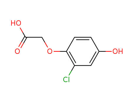 2-chloro-4-hydroxy phenoxyacetic acid