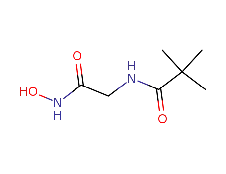 N-(Pivaloyl)glycinohydroxamic acid