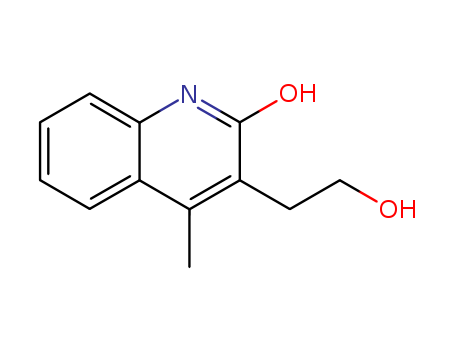 2(1H)-Quinolinone, 3-(2-hydroxyethyl)-4-methyl-