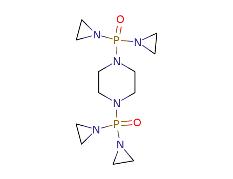 Molecular Structure of 738-99-8 (1,4-Bis(N,N'-diethylene phosphamide)piperazine)