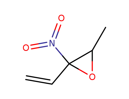 Molecular Structure of 39583-32-9 (Oxirane, 2-ethenyl-3-methyl-2-nitro-)