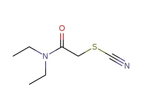 Thiocyanic acid, diethylcarbamoylmethyl ester