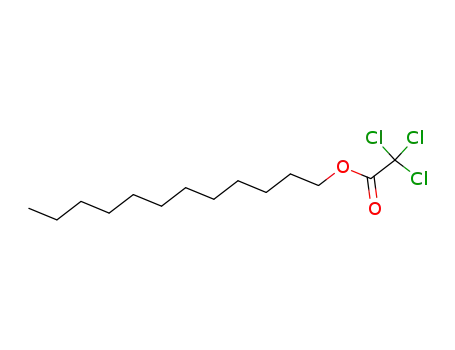 Molecular Structure of 74339-50-7 (TRICHLOROACETIC ACID LAURYL ESTER(C12))