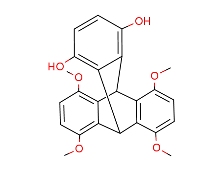 9,10-dihydro-5,8,13,16-tetramethoxy-9,10-<1',2'>benzenoanthracen-1,4-diol