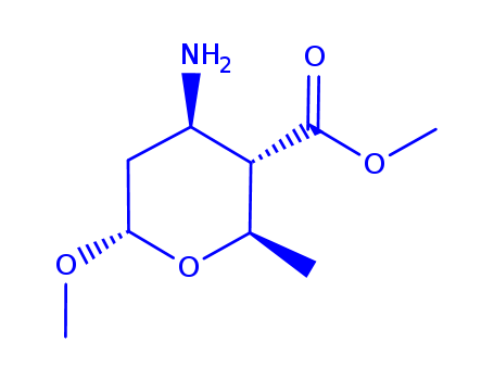 2H-PYRAN-3-CARBOXYLIC ACID 4-AMINOTETRAHYDRO-6-METHOXY-2-METHYL-,METHYL ESTER,(2A,3SS,4SS,6A)-