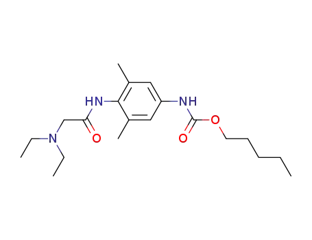pentyl {4-[(N,N-diethylglycyl)amino]-3,5-dimethylphenyl}carbamate