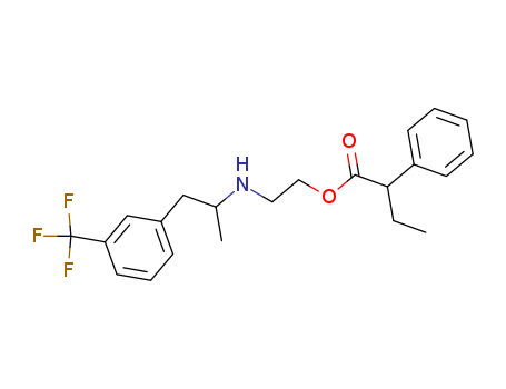 73927-48-7,2-({1-[3-(trifluoromethyl)phenyl]propan-2-yl}amino)ethyl 2-phenylbutanoate,