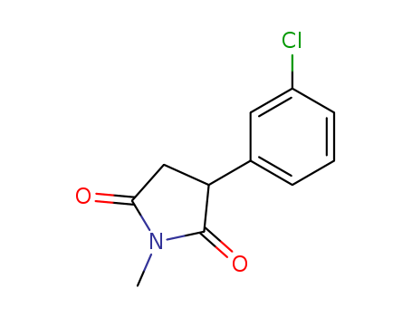 3-(3-CHLOROPHENYL)-1-METHYL-2,5-PYRROLIDINEDIONE