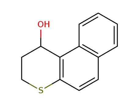 Molecular Structure of 7432-84-0 (2,3-dihydro-1H-benzo[f]thiochromen-1-ol)
