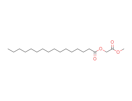 Molecular Structure of 74275-77-7 (2-methoxy-2-oxoethyl hexadecanoate)