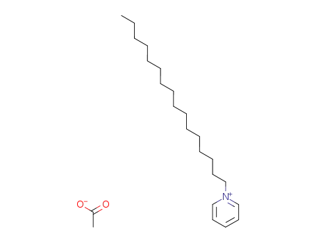 Molecular Structure of 7439-73-8 (1-hexadecylpyridinium acetate)