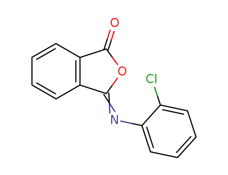 3-((2-Chlorophenyl)imino)-2-benzofuran-1(3H)-one cas  7470-37-3