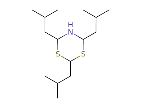 Molecular Structure of 74595-94-1 (Triisobutyldihydrodithiazine)