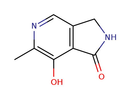 1H-Pyrrolo[3,4-c]pyridin-1-one,2,3-dihydro-7-hydroxy-6-methyl- cas  7470-73-7