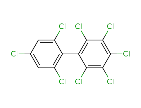 Molecular Structure of 74472-52-9 (2,2',3,4,4',5,6,6'-OCTACHLOROBIPHENYL)