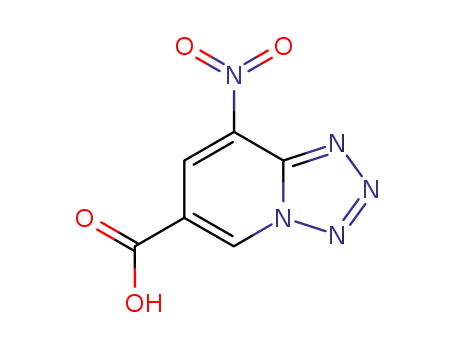 Molecular Structure of 7477-11-4 (8-nitrotetrazolo[1,5-a]pyridine-6-carboxylic acid)