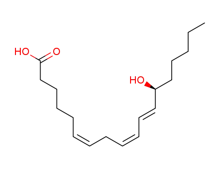 13-Hydroxy-6,9,11-octadecatrienoic acid