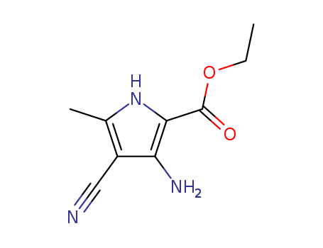 Ethyl 3-amino-4-cyano-5-methyl-1H-pyrrole-2-carboxylate