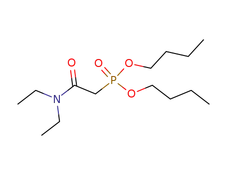 Molecular Structure of 7439-68-1 (DI-N-BUTYL N,N-DIETHYLCARBAMOYLMETHYLPHOSPHONATE)