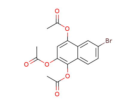 7475-32-3,6-bromonaphthalene-1,2,4-triyl triacetate,