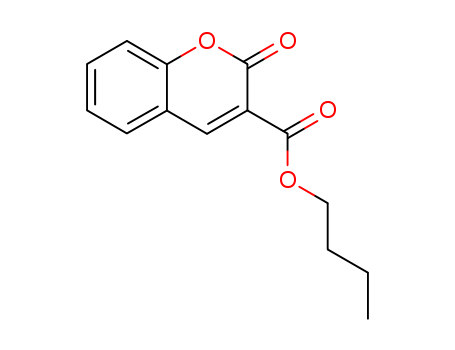 7460-87-9,butyl 2-oxo-2H-chromene-3-carboxylate,Butyl coumarin-3-carboxylate;2-oxo-2H-chromene-3-carboxylic acid butyl ester;butyl 2-oxo-2H-chromene-3-carboxylate;Butylcoumarin-3-carboxylat;2H-1-BENZOPYRAN-3-CARBOXYLIC ACID,2-OXO-,BUTYL ESTER;2-Oxo-2H-chromen-3-carbonsaeure-butylester;2-Oxo-2H-1-benzopyran-3-carboxylic acid butyl ester;Butylcumarin-3-carboxylat;