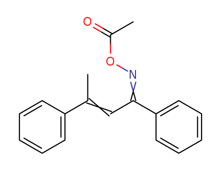 2-Buten-1-one,1,3-diphenyl-, O-acetyloxime cas  7473-94-1