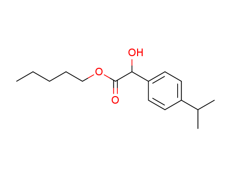 7477-02-3,pentyl hydroxy[4-(propan-2-yl)phenyl]acetate,