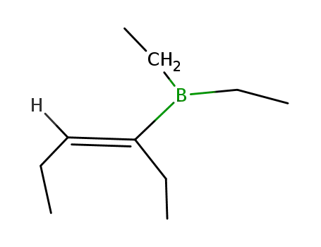 Borane, diethyl(1-ethyl-1-butenyl)-, (Z)-