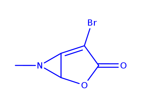 2-OXA-6-AZABICYCLO[3.1.0]HEX-4-EN-3-ONE,4-BROMO-6-METHYL-