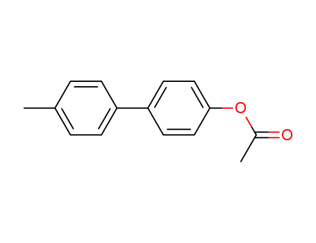 Molecular Structure of 127783-74-8 (4-acetoxy-4’-methylbiphenyl)