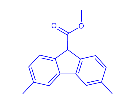 7495-47-8,methyl 3,6-dimethyl-9H-fluorene-9-carboxylate,