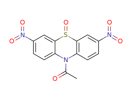 Ethanone,1-(3,7-dinitro-5-oxido-10H-phenothiazin-10-yl)- cas  7506-02-7